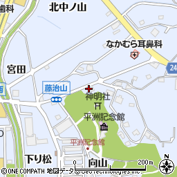 愛知県東海市荒尾町蜂ケ尻6-35周辺の地図