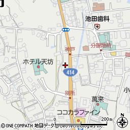 セブンイレブン伊豆の国市長岡北店周辺の地図