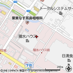 滋賀県栗東市下鈎860周辺の地図