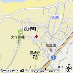 島根県江津市渡津町1375周辺の地図