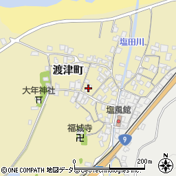 島根県江津市渡津町1362周辺の地図
