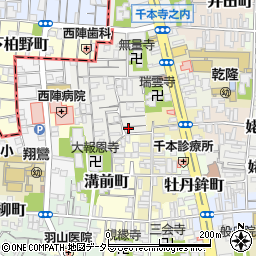 京都府京都市上京区柏清盛町989-3周辺の地図