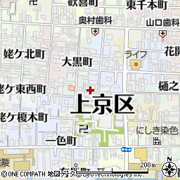 京都府京都市上京区聖天町5周辺の地図