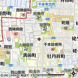 京都府京都市上京区柏清盛町989-12周辺の地図