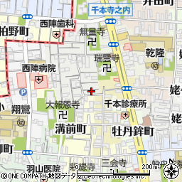 京都府京都市上京区柏清盛町989-11周辺の地図