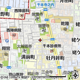 京都府京都市上京区柏清盛町989-14周辺の地図