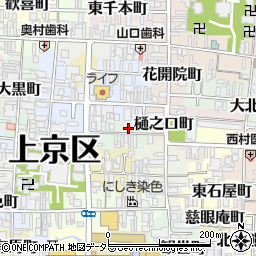 京都府京都市上京区硯屋町279周辺の地図