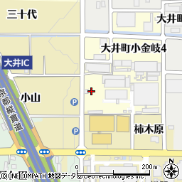 京都府亀岡市大井町小金岐（東嶋）周辺の地図