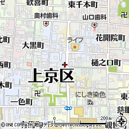 京都府京都市上京区伊佐町201周辺の地図