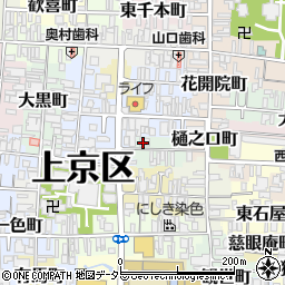 京都府京都市上京区硯屋町294周辺の地図