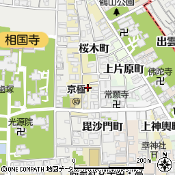 京都府京都市上京区薮之下町430周辺の地図
