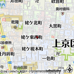 京都府京都市上京区姥ケ東西町640-1周辺の地図