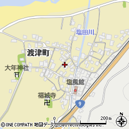 島根県江津市渡津町1359周辺の地図