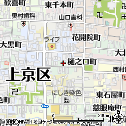 京都府京都市上京区硯屋町281周辺の地図