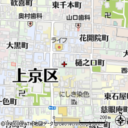 京都府京都市上京区硯屋町289周辺の地図