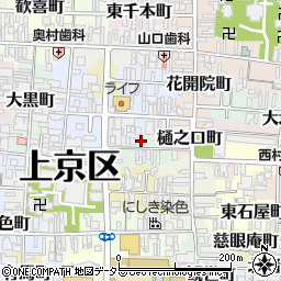 京都府京都市上京区硯屋町285周辺の地図