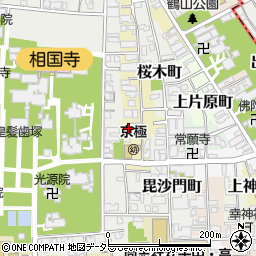 京都市幼稚園京極幼稚園周辺の地図