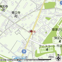 滋賀県草津市下笠町804周辺の地図