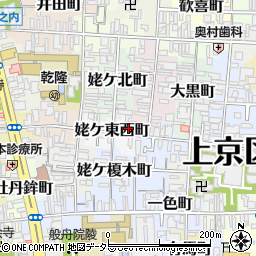 京都府京都市上京区姥ケ東西町640周辺の地図