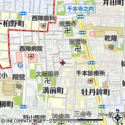 京都府京都市上京区柏清盛町989-2周辺の地図