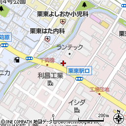 滋賀県栗東市下鈎927周辺の地図