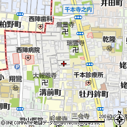 京都府京都市上京区柏清盛町989-4周辺の地図
