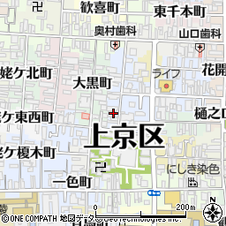 京都府京都市上京区聖天町7周辺の地図