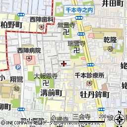 京都府京都市上京区柏清盛町989周辺の地図