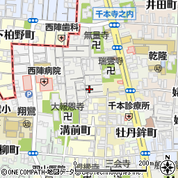 京都府京都市上京区柏清盛町989-1周辺の地図