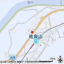 岡山県津山市高尾577周辺の地図