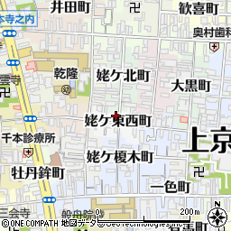 京都府京都市上京区姥ケ東西町628-2周辺の地図