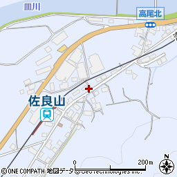 岡山県津山市高尾602周辺の地図