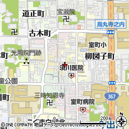 柳荘周辺の地図