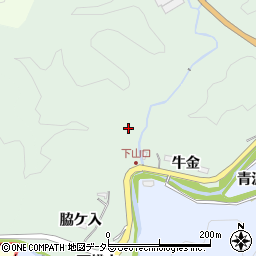 愛知県豊田市花沢町水板周辺の地図