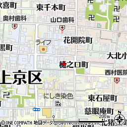 京都府京都市上京区伊佐町242周辺の地図