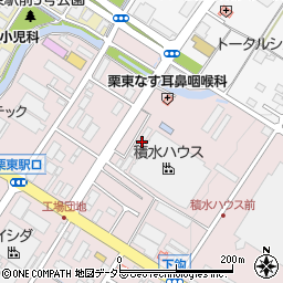 滋賀県栗東市下鈎854周辺の地図