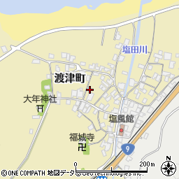 島根県江津市渡津町1373周辺の地図