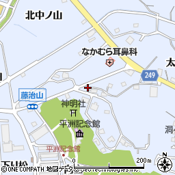 愛知県東海市荒尾町蜂ケ尻1周辺の地図