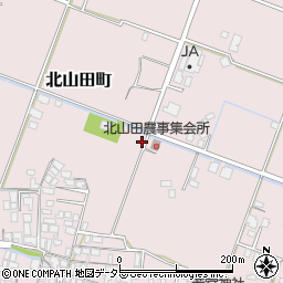 滋賀県草津市北山田町2651-2周辺の地図
