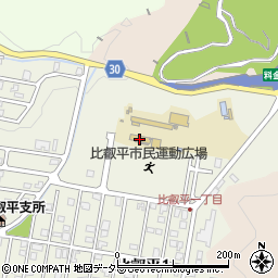 大津市ひえい平保育園周辺の地図