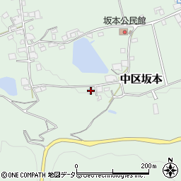 兵庫県多可郡多可町中区坂本467周辺の地図