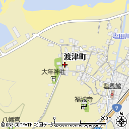 島根県江津市渡津町1395周辺の地図