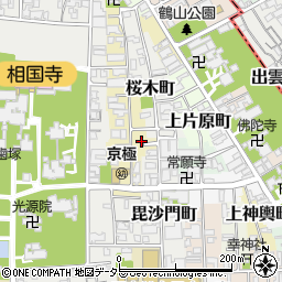 京都府京都市上京区薮之下町429-7周辺の地図