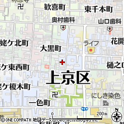 京都府京都市上京区聖天町8周辺の地図