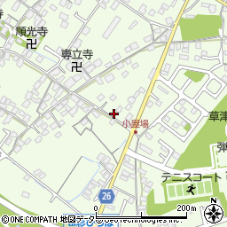 滋賀県草津市下笠町807周辺の地図