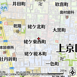 京都府京都市上京区姥ケ東西町637周辺の地図