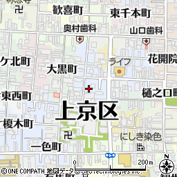 京都府京都市上京区聖天町11周辺の地図