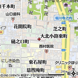 京都府京都市上京区曼陀羅町677周辺の地図