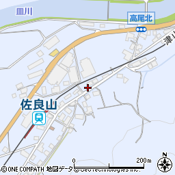 岡山県津山市高尾603周辺の地図