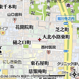 京都府京都市上京区曼陀羅町675周辺の地図